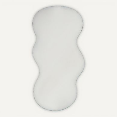 Miroir vague 50x100 cm ASTRID Transparent vue de face