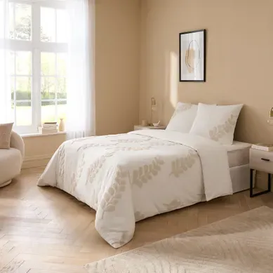 Parure 240x220 cm DREAMEA ELORA Parure 240x220 cm DREAMEA ELORA vue d'ambiance 1