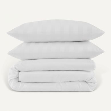 Parure 260x240 cm DREAMEA SATINE Parure 260x240 cm DREAMEA SATINE vue 3/4