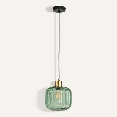 Suspension D. 20 cm GOLDY Vert Suspension D. 20 cm GOLDY Vert vue de face