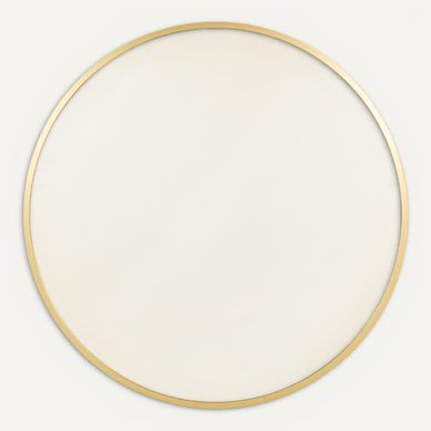 Miroir rond D. 48 cm CIRCLE Doré vue de face