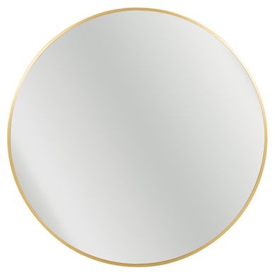 Miroir rond D. 75 cm CIRCLE Doré vue de face