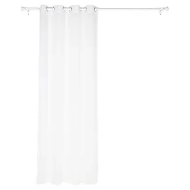 Voilage 140x240 cm ARIA Blanc vue de face