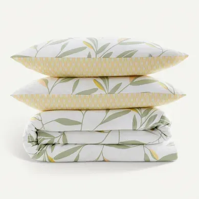 Parure 260x240 cm + 2 taies DREAMEA LILIE Parure 260x240 cm + 2 taies DREAMEA LILIE vue 3/4
