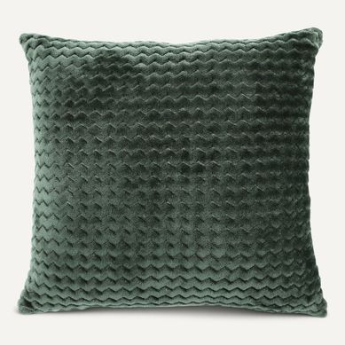Coussin 40x40 cm ZIGGY Kaki Coussin 40x40 cm ZIGGY Kaki vue de face