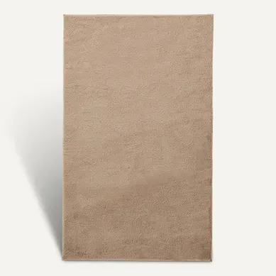 Tapis 200x290 cm RABBIT Taupe vue de face