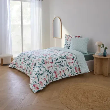 Parure 240x220 cm + 2 taies DREAMEA LAURIE vue d'ambiance 1