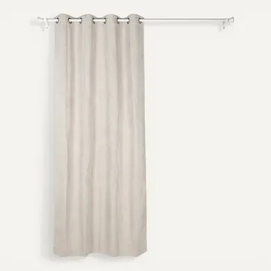 Rideau 140x240 cm JANE Beige vue de face