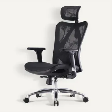 Fauteuil De Bureau Siège Et Dossier De Forme Ergonomique Siège Pivotant Et Réglable