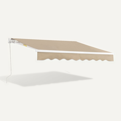 Store Banne Avec Manivelle 350 X 250 Cm Beige 03_0008308
