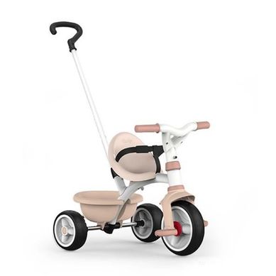 Be Move Tricycle Convertible Rose - Canne Parentale Réglable, Siège Sécurisé Be Move Tricycle Convertible Rose - Canne Parentale Réglable, Siège Sécurisé