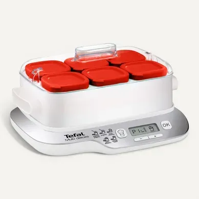 Yaourtière 6 Pots De 140ml 450w Yg660132 Yaourtière 6 Pots De 140ml 450w Yg660132