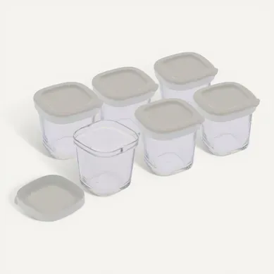 Pot De Yaourt Par 6  Xf1001e1 Pour Yaourtière , Multi Delices, Multi Delices Compact, Multi De [...]