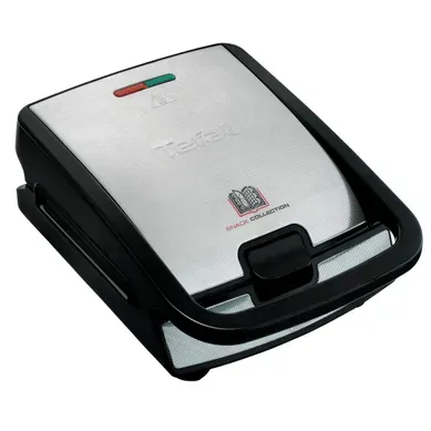 Croque-gaufre-panini TEFAL SW857D12 Snack Collection Croque-gaufre-panini TEFAL SW857D12 Snack Collection vue 3/4
