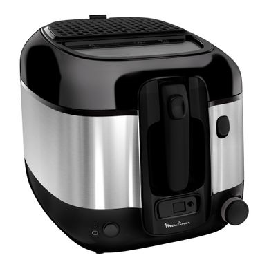 Friteuse MOULINEX AM316D10 Super uno Friteuse MOULINEX AM316D10 Super uno vue 3/4