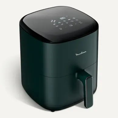 Friteuse à air MOULINEX EZ245320 Easy Fry Vert Forêt Friteuse à air MOULINEX EZ245320 Easy Fry Vert Forêt vue 3/4