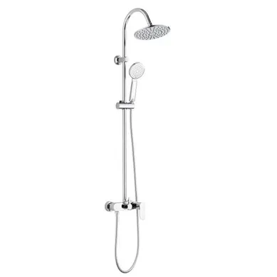 Colonne De Douche Mécanique Dakota - Tête D.200 Mm Orientable, Douchette D.100 Mm Colonne De Douche Mécanique Dakota - Tête D.200 Mm Orientable, Douchette D.100 Mm