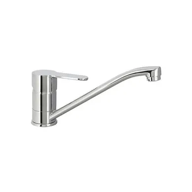 Robinet Mitigeur évier Monotrou Bec Pivotant 360° Laiton Chromé
