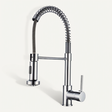 Mitigeur Cuisine Opus Monocommande Chrome - Bec Extractible 2 Jets, D.35 Mm