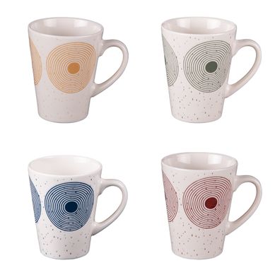 Coffret De 4 Mugs 28 Cl Rio En Porcelaine Coffret De 4 Mugs 28 Cl Rio En Porcelaine