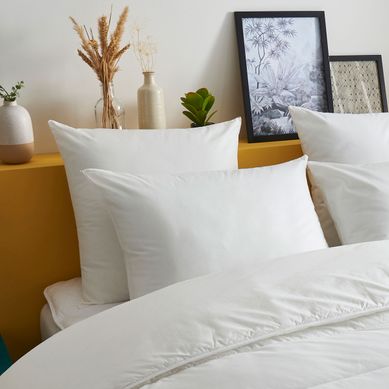 Oreiller Medium Extra-doux - Coton Bio - Emile 60 X 60 Cm Blanc Oreiller Medium Extra-doux - Coton Bio - Emile 60 X 60 Cm Blanc