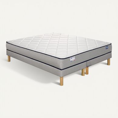 Ensemble matelas et sommier SIMMONS DETENTE 180x200 cm Ensemble matelas et sommier SIMMONS DETENTE 180x200 cm vue 3/4