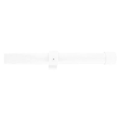 Barre tringle à rideau blanche 2m D 16mm