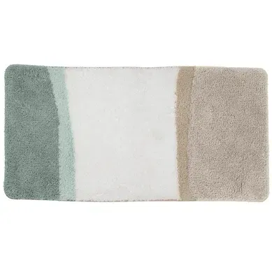 Tapis De Bain Déco Tricolore 60x120cm Tapis De Bain Déco Tricolore 60x120cm