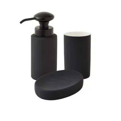 Set Salle De Bain Uni 3 Pièces Céramique Set Salle De Bain Uni 3 Pièces Céramique