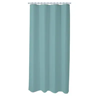 Rideau De Douche Uni En Polyester Essentiel