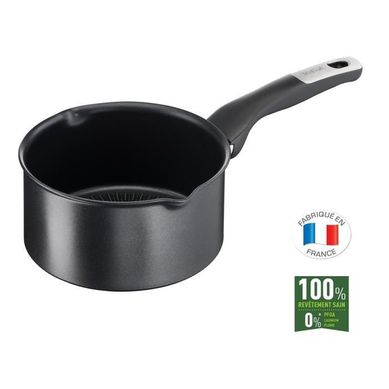 Casserole 18 Cm (2,1 L) Unlimited - Tous Feux Dont Induction - Fabrication Française - Noir Casserole 18 Cm (2,1 L) Unlimited - Tous Feux Dont Induction - Fabrication Française - Noir