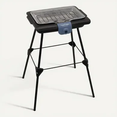 Barbecue électrique MOULINEX BG135812 Pieds amovible Barbecue électrique MOULINEX BG135812 Pieds amovible vue 3/4