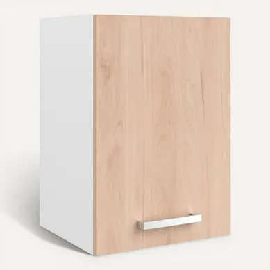 Haut 40 cm 1 porte UNO chêne Haut 40 cm 1 porte UNO chêne vue 3/4