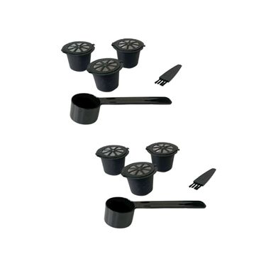 Ensemble De 2 Set De 3 Capsules Nespresso Réemployables Petit Déjeuner Ensemble De 2 Set De 3 Capsules Nespresso Réemployables Petit Déjeuner