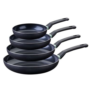 Set De 4 Poêles Antiadhésives Céramique 20, 24, 28 Et 30 Cm Brandao