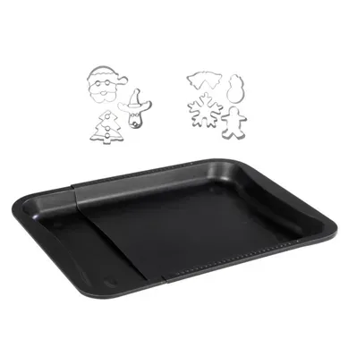 Zenker Plaque Extensible Avec 7 Emporte-pièces De Noël Zenker Plaque Extensible Avec 7 Emporte-pièces De Noël