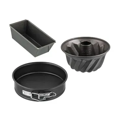 Zenker Set Mini Moules À Manqué Avec Moules À Cake Et Kouglof Zenker Set Mini Moules À Manqué Avec Moules À Cake Et Kouglof