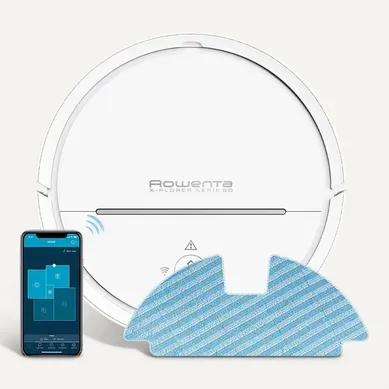 Aspirateur Robot/laveur Connecté Programmable X-Plorer 80 - Rr7747wh