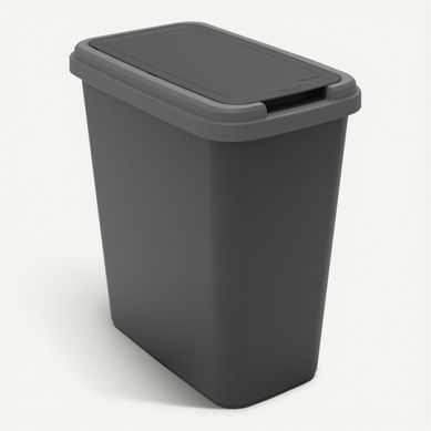 Poubelle 25L GREEN BIN Noir vue 3/4