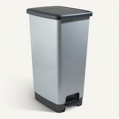 Poubelle 40L COVER BIN Métal vue 3/4