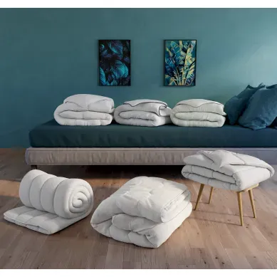 Couette légère 140x200 cm DREAMEA NEWSOFT vue d'ambiance 1