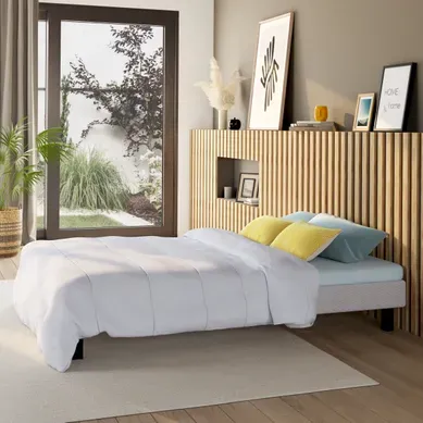 Couette légère 240X220 cm DREAMEA NEWSOFT vue d'ambiance 1