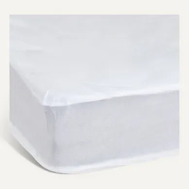 Protège matelas DREAMEA NEWSOFT 140x190 cm vue 3/4