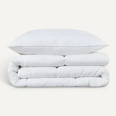 KIT COUETTE ET OREILLER DREAMEA KIT TOUT EN UN 140x200 vue 3/4