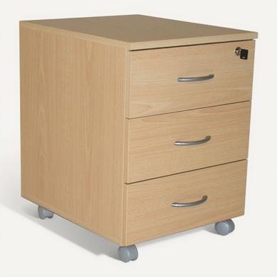Caisson De Bureau 3 Tiroirs Hêtre Roulettes L 41 H 56 P 50 Cm Caisson De Bureau 3 Tiroirs Hêtre Roulettes L 41 H 56 P 50 Cm