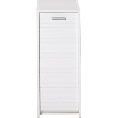 Caisson De Rangement Blanc à Rideau - Coloris: Blanc Caisson De Rangement Blanc à Rideau - Coloris: Blanc