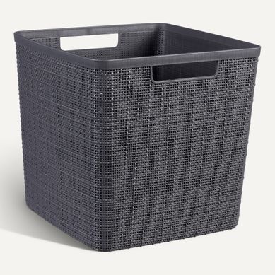 Panière 17L JUTE Gris Panière 17L JUTE Gris vue 3/4