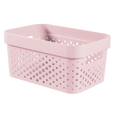 Bac recyclé 4,5L INFINITY Rose Bac recyclé 4,5L INFINITY Rose vue de profil