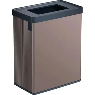Poubelle De Tri 54 L Rose Perle - Profil Slim Rectangulaire Poubelle De Tri 54 L Rose Perle - Profil Slim Rectangulaire