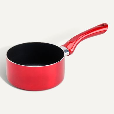 Casserole 14 cm MENASTYL Rouge cerise vue 3/4